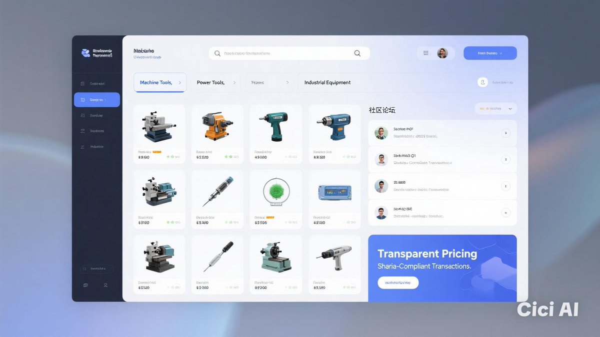 missanjofficial's tweet image. Smart, seamless, and secure—bringing innovation to hardware and machine tool trading.
Contribute here👉sidrastart.com/project/8615e3…
#HalalTrade #SmartTools #EthicalMarketplace @maljefairi @Shamsud60151422 @shadowlyn_x @ut588688 @sidrabank @Yoonhui1217 @TomaleChristian