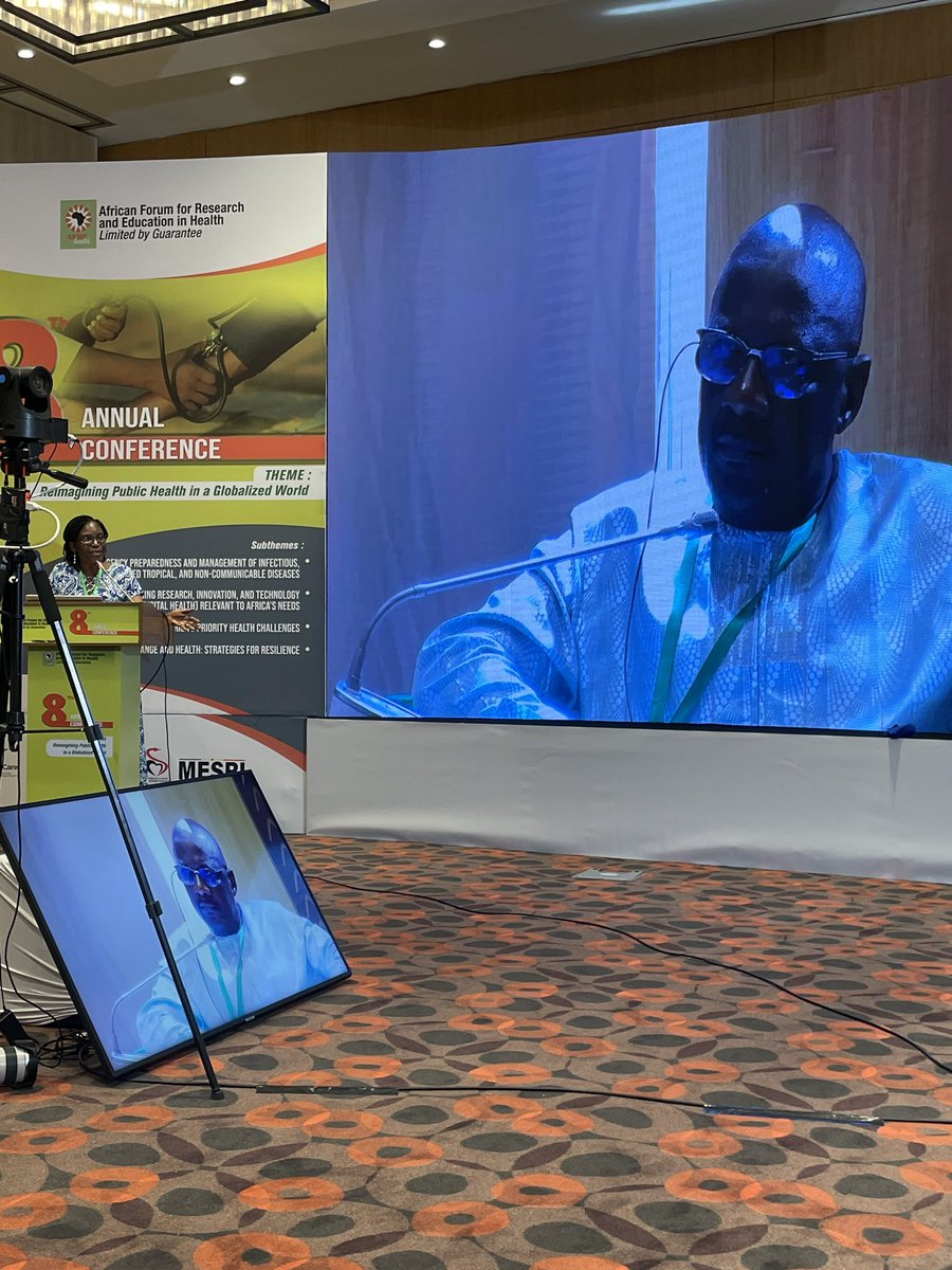 afrehealthorg's tweet image. Day 2 kicks off with Plenary 5 — Panel Discussion
Subtheme 3: Building a Sustainable Health Workforce to Address Africa’s #Priority #Health #Challenges 💡

Chairs: Elsie Kiguli-Malwadde &amp;amp; Cheikh Sadibou Boye
Rapporteur: Nafissatou Leye (IRESSEF)

With Africa facing a projected