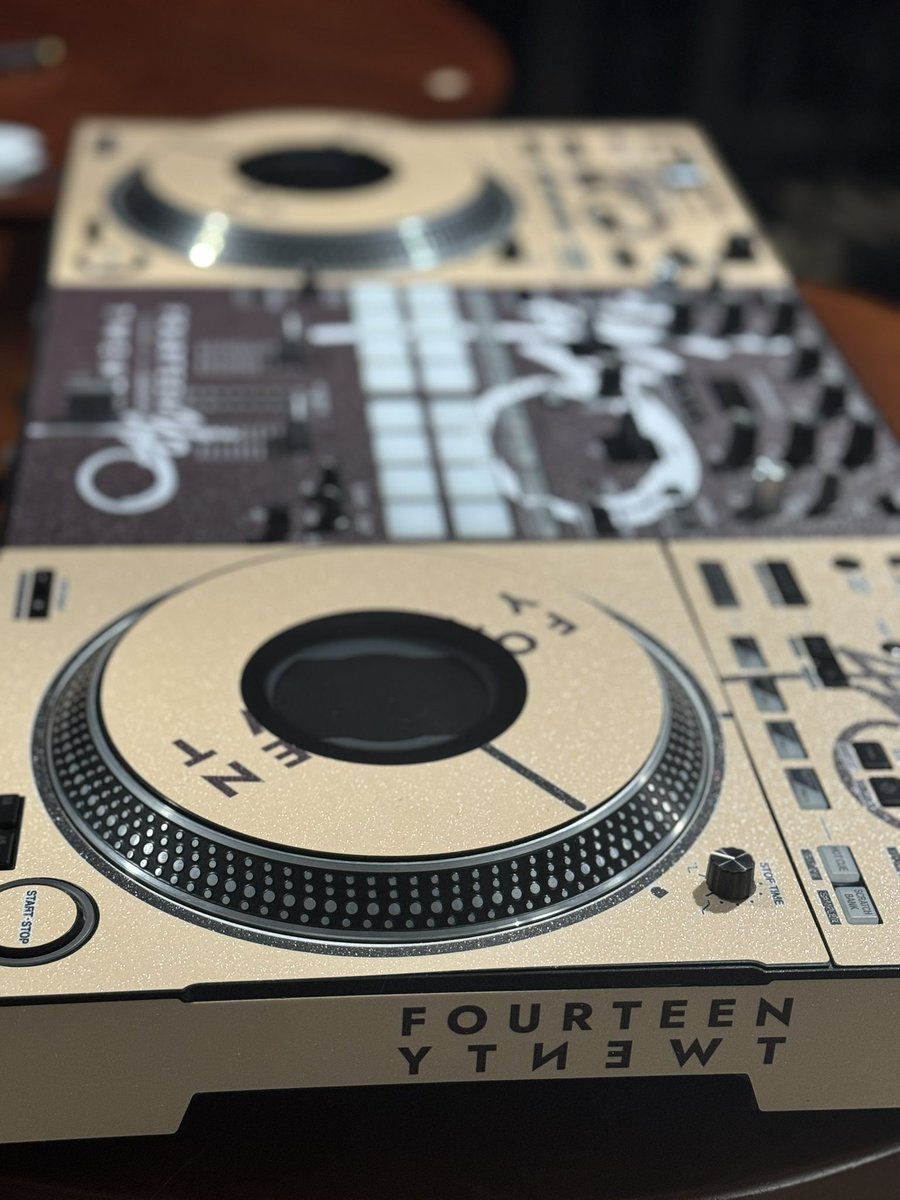 We design, print &amp; install premium skins and decals that protect your equipment from scratches &amp; as well  give it a fresh customized look. 

DM us at The DJ Shop UG to get started or call 0781983111

Client <a href="/fourteentwenty0/">Fourteen Twenty</a>