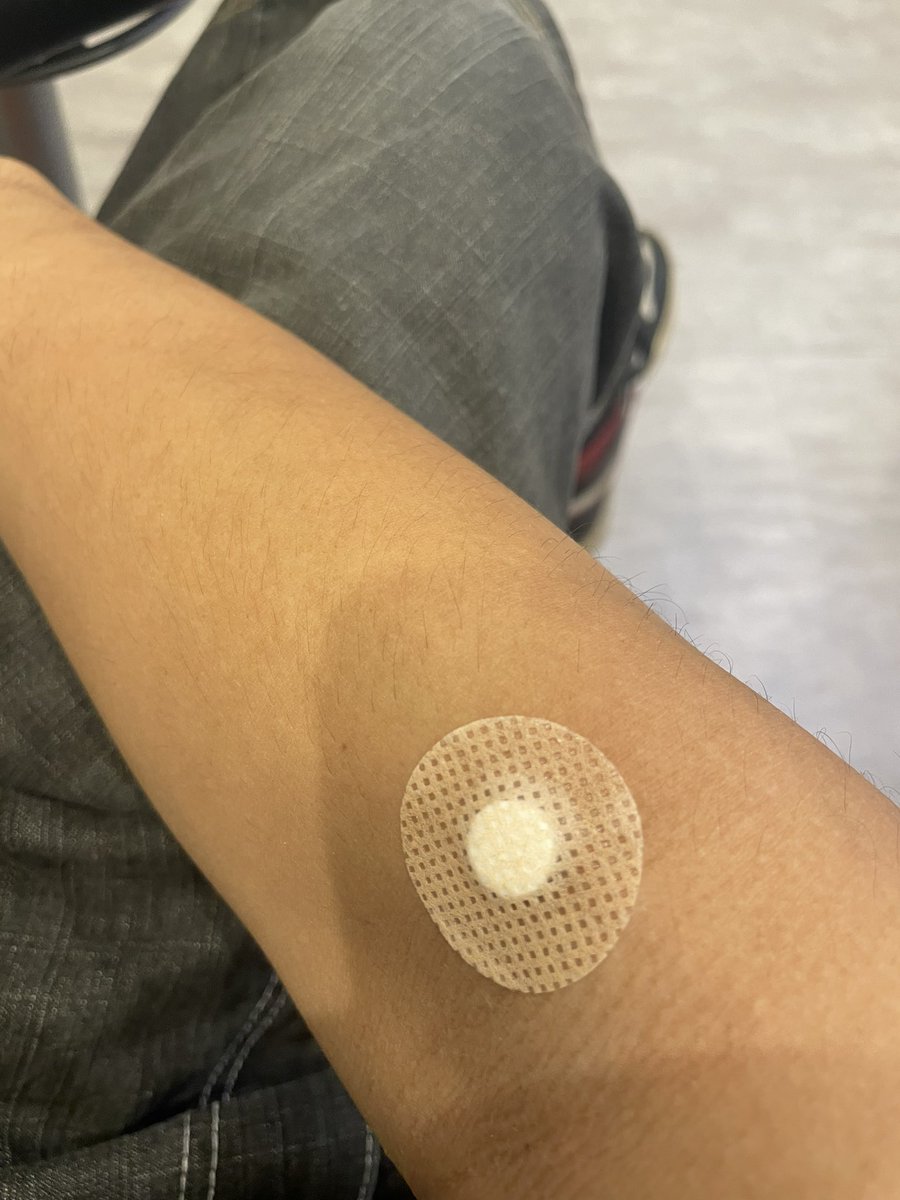 想像の3倍くらい血抜かれた🩸
めっちゃ痛かったし