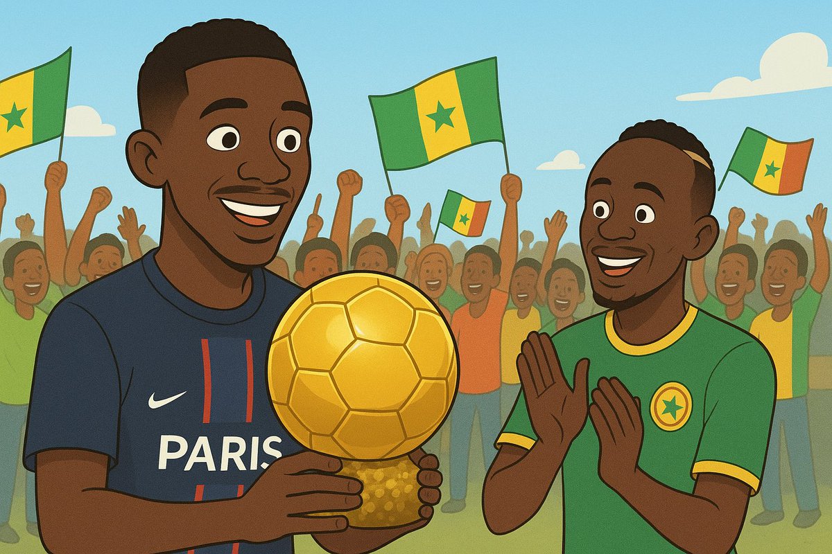 streetgaaming's tweet photo. Fier de toi gaïndé 🦁🇸🇳 #BallonDor #SenegalRek https://t.co/44BWx4enkx