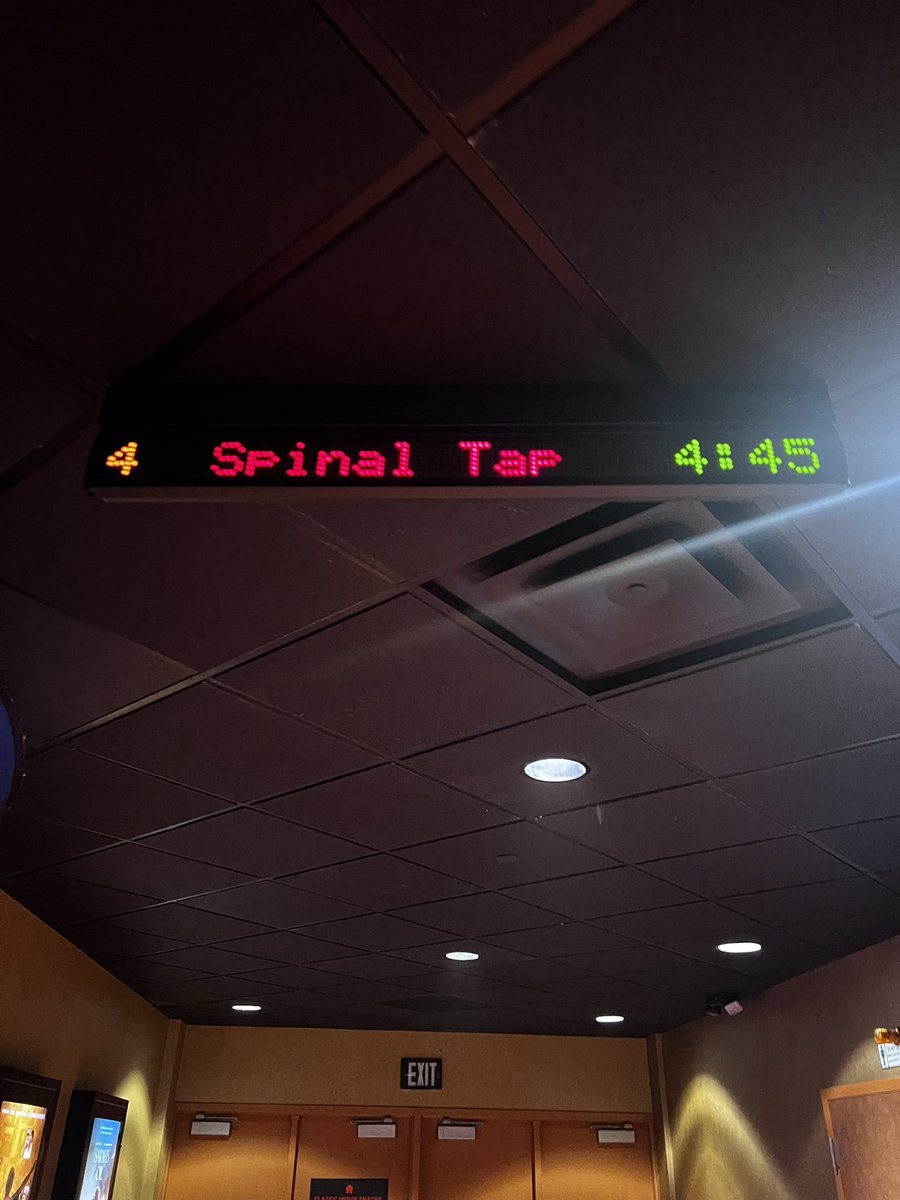 thill_danny's tweet image. #SPINALTAPII doesn’t hit as hard as the first but there were moments that had me 🤣🤣🤣🤣🤣🤣. Great concert sequences, fun cameos, wish we got more @funnybrad & @iamweeman tho