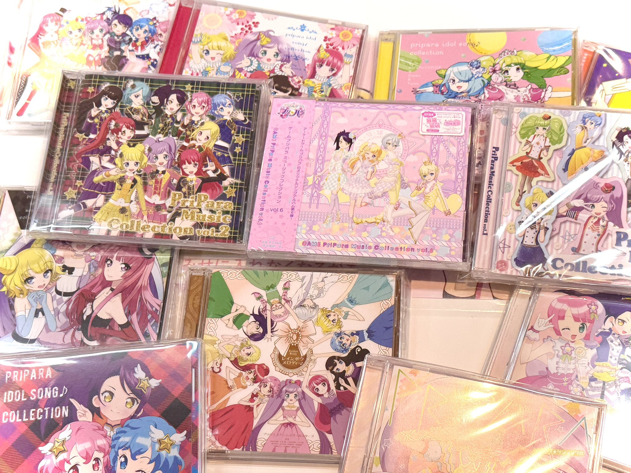 プリパラ JOYOUTH 中国 レスの夢 色紙 ボックス プレパラートボックス(100枚用) 100枚用 標本箱 23-2014-00 三商