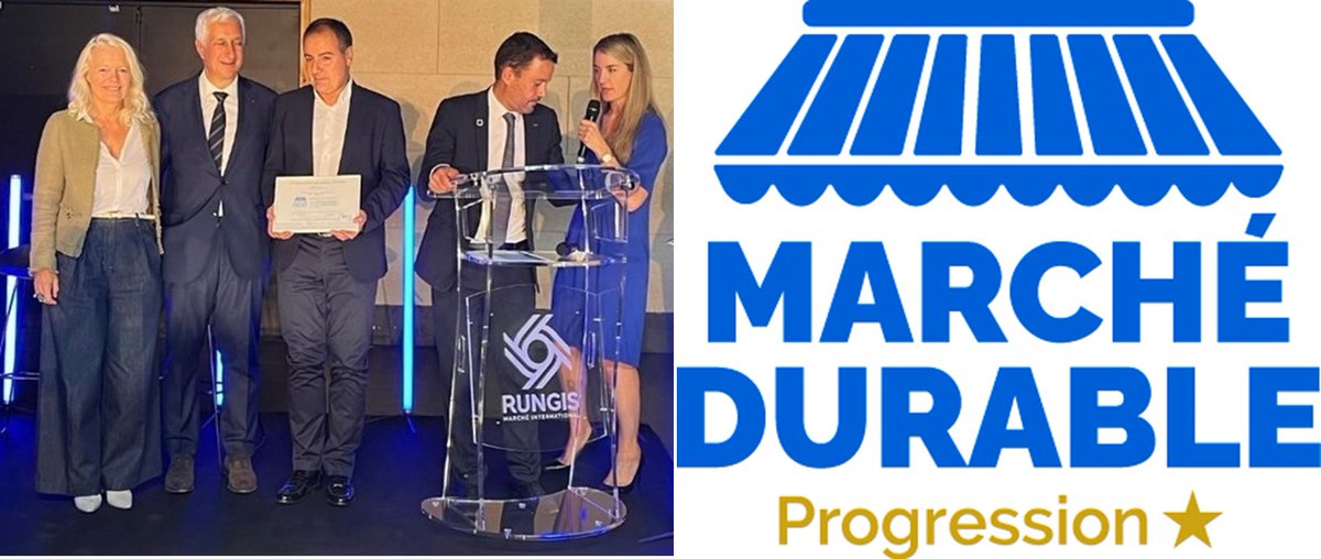 C’est officiel ! 🎉 Banagrumes est certifié « Marché Durable » ! 🌱
Cette belle récompense, décernée par la SEMMARIS et l'AFNOR Certification le 18 septembre dernier, c’est grâce à VOUS !
#MarchéDurable #DéveloppementDurable #Engagement #Merci #CircuitCourt #Rungis #Banagrumes