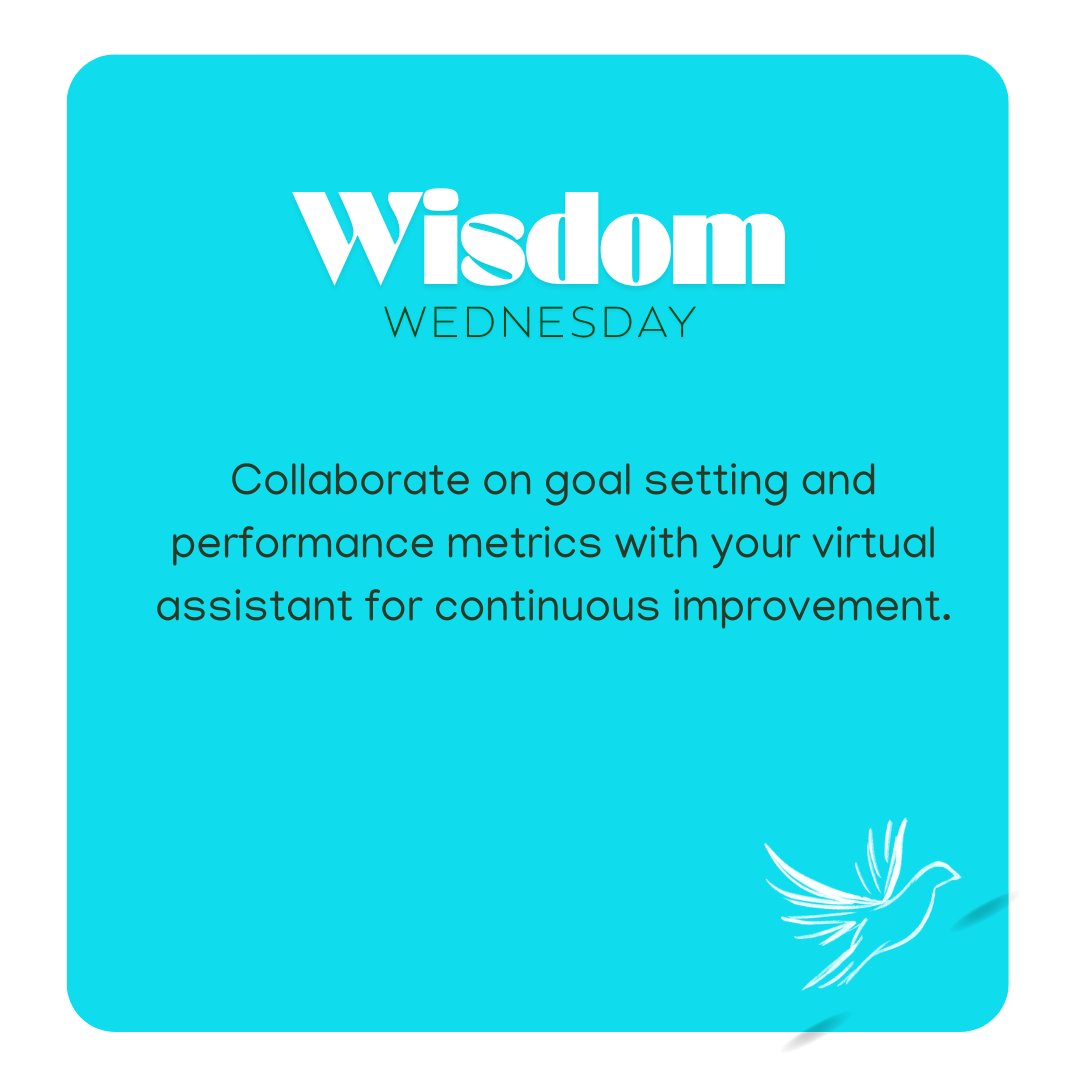 Swift_Start's tweet image. Set goals together for success! Collaborate with your VA. 🎯 #GoalSetting #PerformanceMetrics #ContinuousImprovement