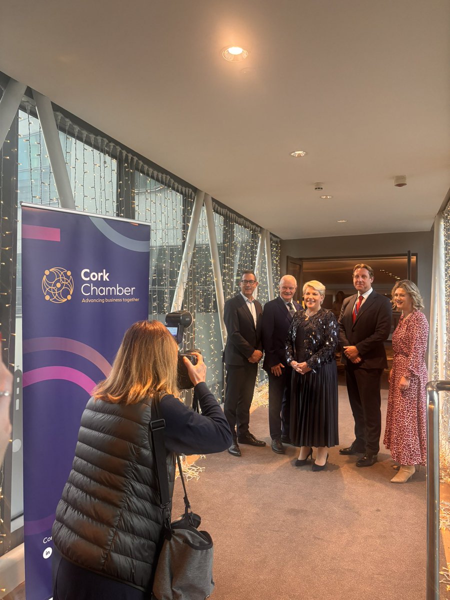CorkChamber's tweet photo. A fantastic morning at the Cork Chamber Business Breakfast hearing from Sandra Daly, CEO Mater Private Cork, about the evolution of healthcare in the region and the interconnection between health and business #CCBreakfast

@irishexaminer  @RDJ_LLP https://t.co/OkQj90HDEj