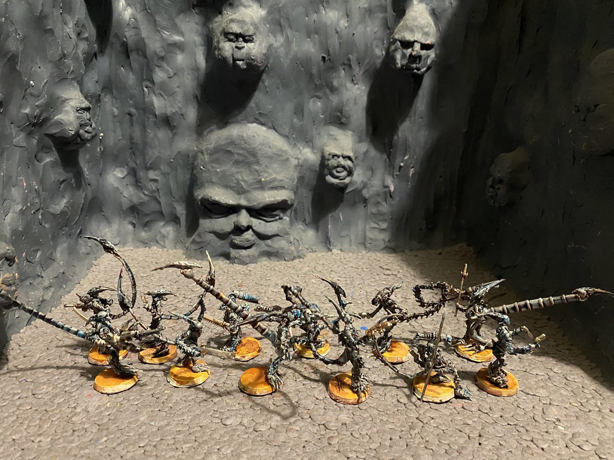 Daleksares32192's tweet photo. Pseudomorphs scratch builds inspired by Xenomorphs
#fantasydiorama #elegoo #villanyink #warzonemutantchronicles #weirdpunk #grimbright #xenosrampant #theweald #grimdarkcompendium #somethingsarebestleftforgotten #iwanttoknow #hotinthehive #dirtydownrust #folkhammer #forbiddenpsalm https://t.co/TylQdBf5cQ