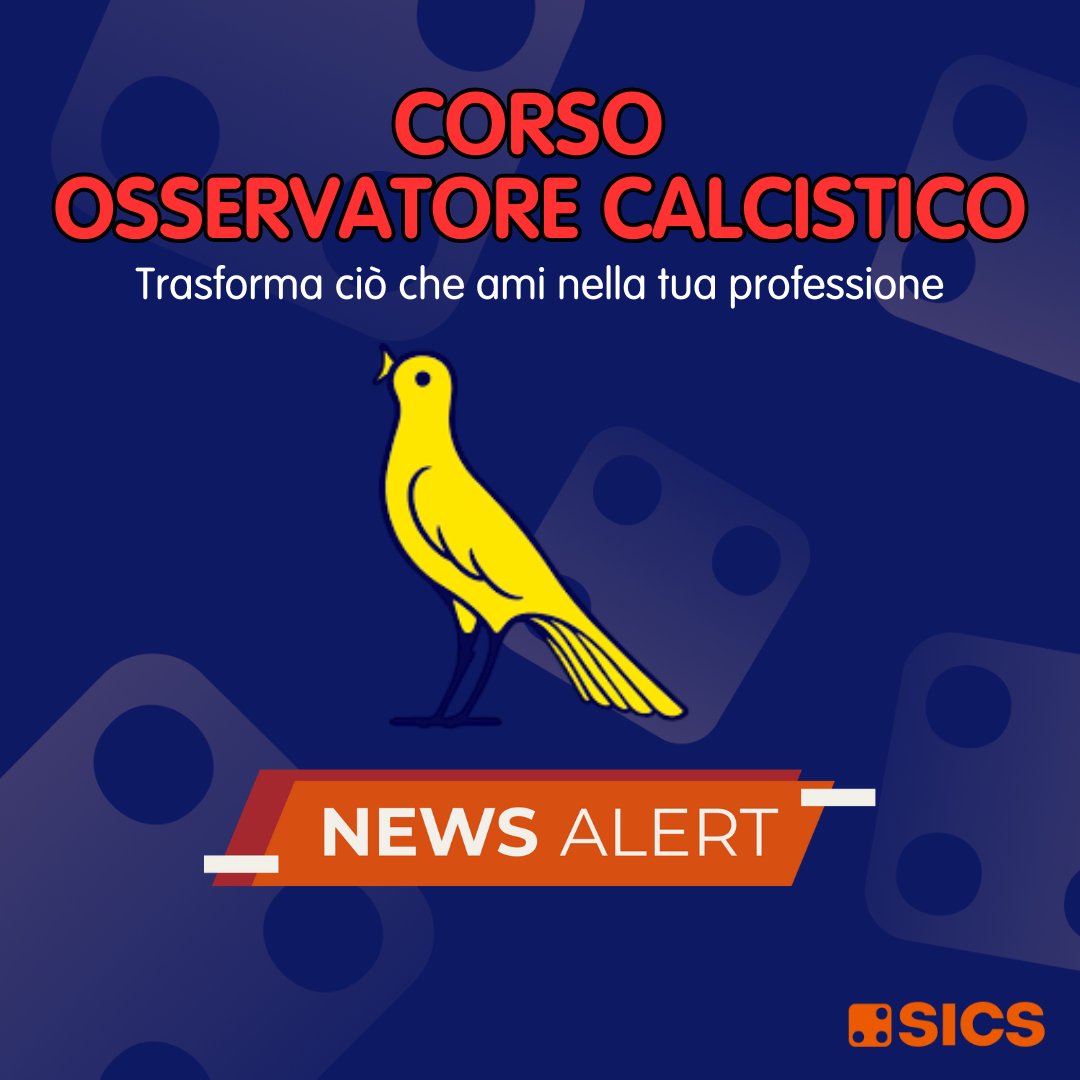 sicssport's tweet photo. ⚽🤝 Grande novità per il nostro Corso Osservatore Calcistico di Novembre!
Siamo lieti di annunciare la partnership con @Modena_FC_1912 
#osservatorecalcistico #calcio #scouting #formazione https://t.co/EW0kfbIBZJ