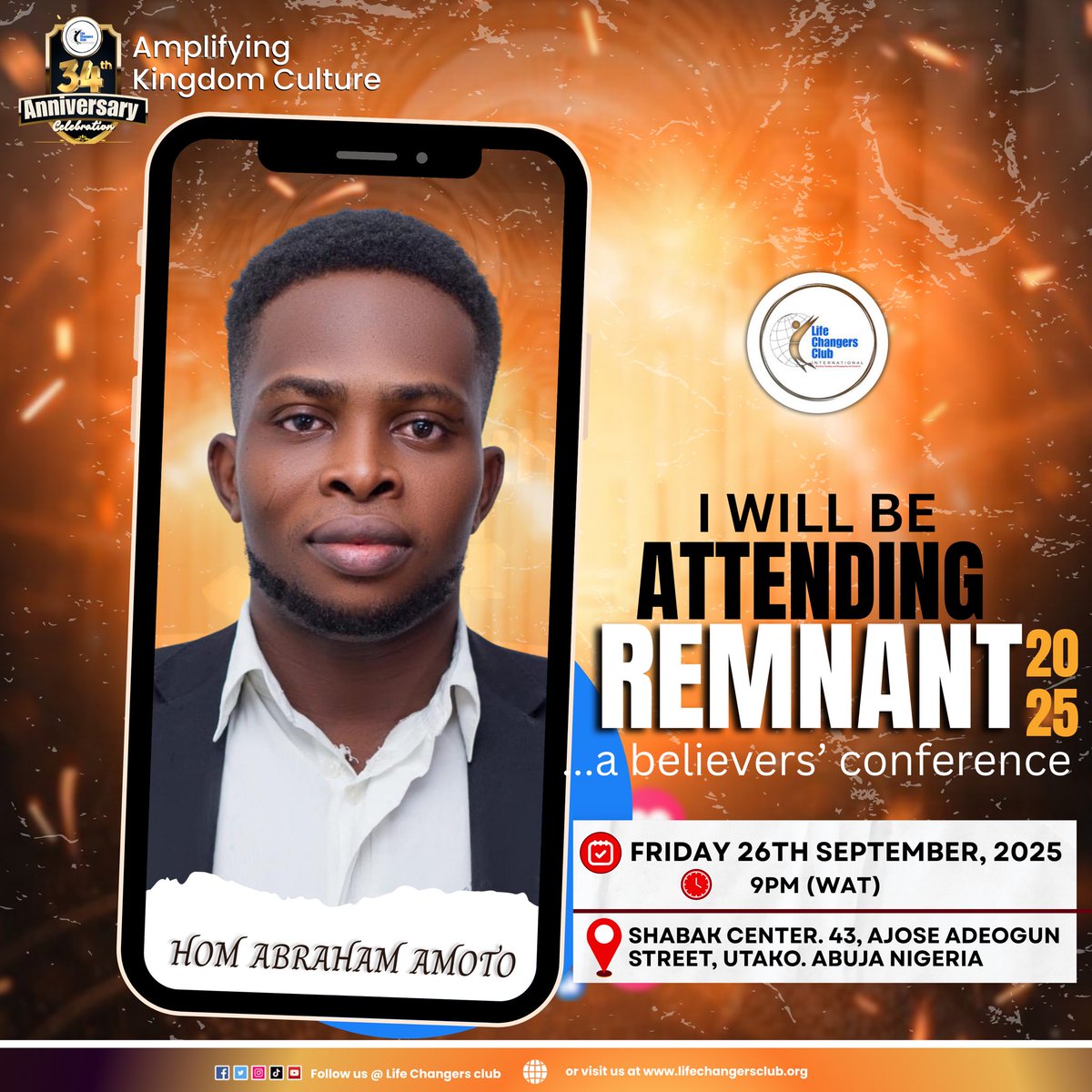 amoto_nasiru's tweet photo. In His presence this Friday!
Join us for @lcciglobal for another wonderful edition of REMNANT ❤️❤️

Want to be a part of what God is doing here? Ask me how!
#joylifechangers #lifechangers #remnant25 #BallonDor #presenceofGod https://t.co/DkCTEkwUs5