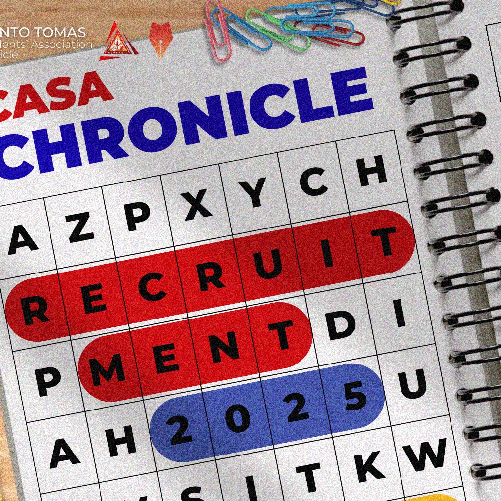 CASA_Chroni's tweet photo. CASA Chronicle is finally looking for the right words! 🔎

If you're passionate about delivering the truth in the news, features, literary or creatives way— then you’re just what we’re looking for. Know more about the open positions for this year’s R101 below! 💥

(1/2) https://t.co/QqoB4kuFuU