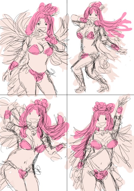 ご依頼イラスト制作中2 #イラスト #illustration