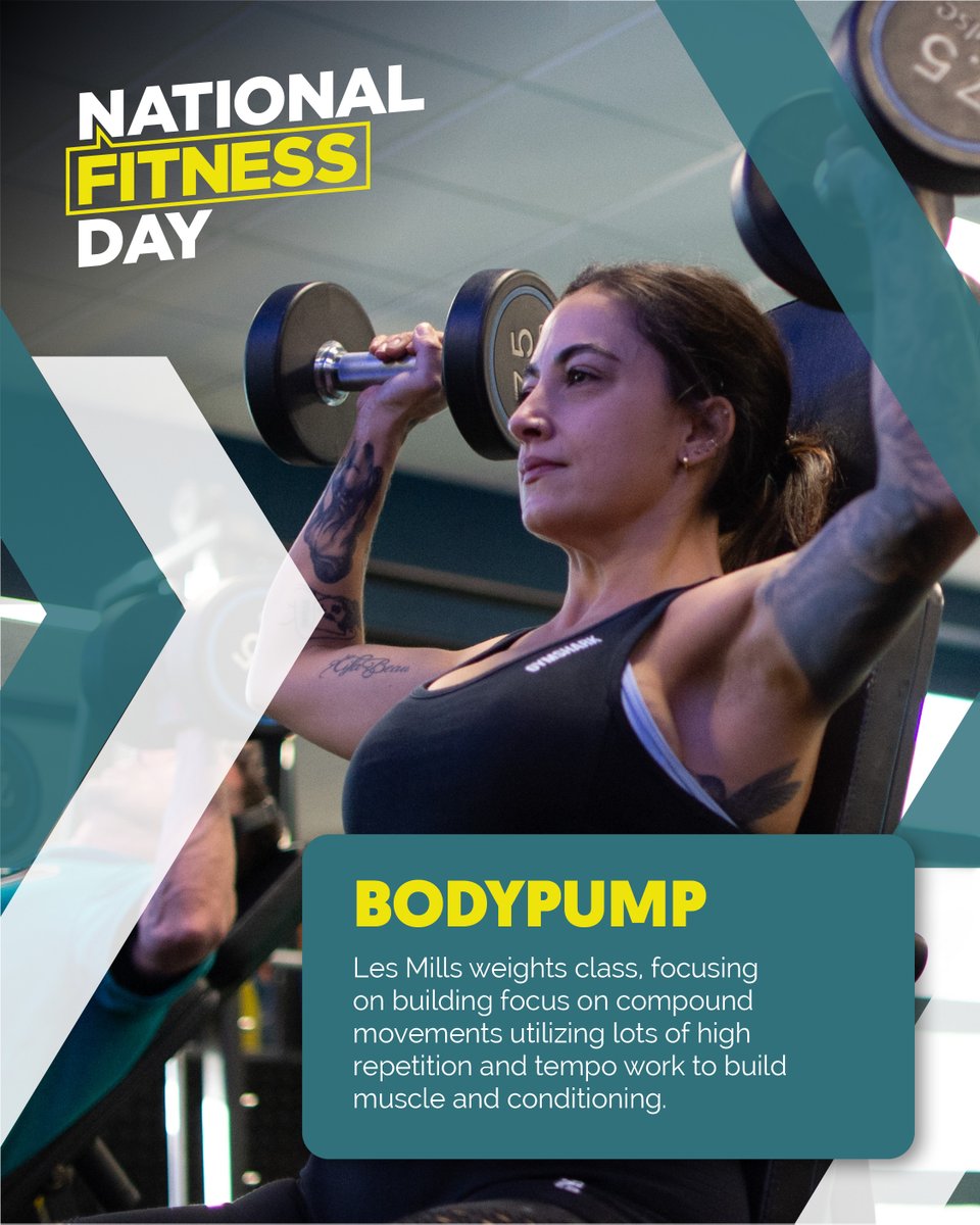 We run a wide variety of classes every single day, with something to suit everyone ❤️

Today is #NationalFitnessDay so why not give one a go? 🏃‍♀️

Classes not your thing? We have a modern gym with tons of equipment and excellent swimming facilities for you to take advantage of 🏊