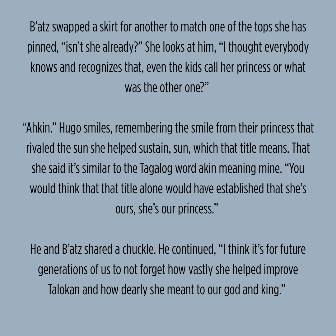 #NamorWeek Day 1 - Court Intrigue, Talokan Throne

🩵 courtroom drama, elders, politics 
💙 10.5k words | 26 pages
🌊 ch 1/3, part 3/5 series
🐚 #pearlnamor focused | #namor #pearlpangan #wave 

archiveofourown.org/works/71257186…

<a href="/NamorWeek/">NAMOR WEEK</a>