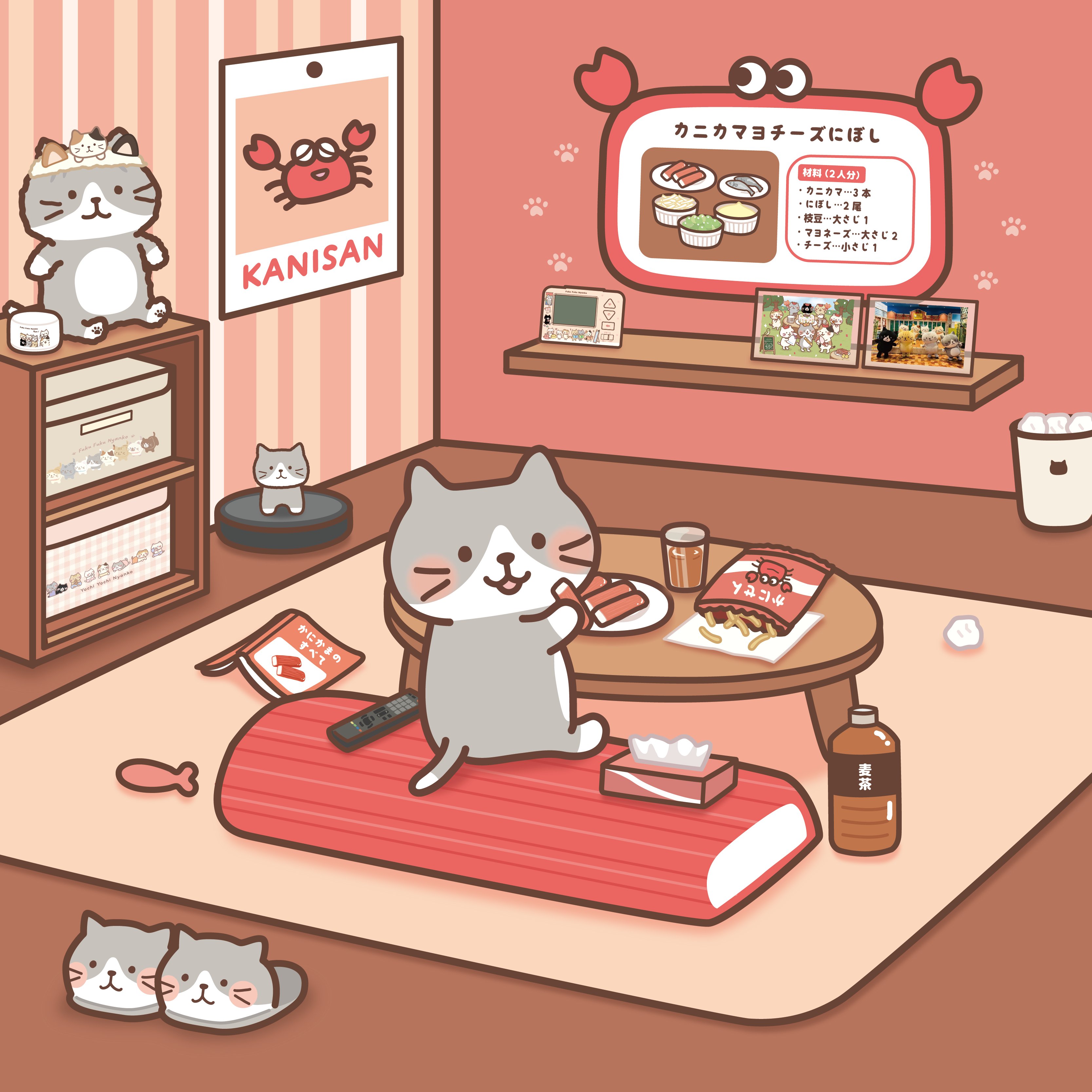 ふくふくにゃんこ　Fuku Fuku Nyanko 七福神 Fuku Fuku Nyanko(ふくふくにゃんこ) (@fukufuku_nyanko) / X