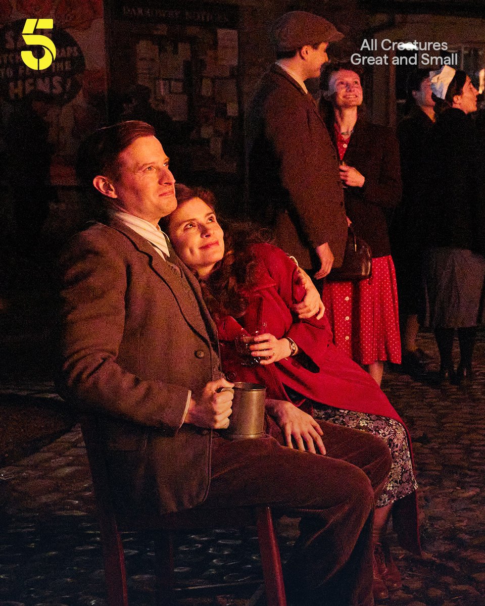We return to Darrowby in May 1945. Tristan returns from war to find Siegfried rather chaotic and unpredictable. Shocked by his brother’s behaviour, he works with James to help ❤️

All Creatures Great and Small. Watch | Stream on 5
<a href="/AllCreaturesTV/">All Creatures Great and Small</a> <a href="/exitthelemming/">Samuel West 💙💛</a>  #allcreatures