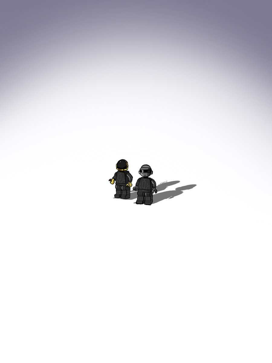 i really wanted to draw lego daft punk