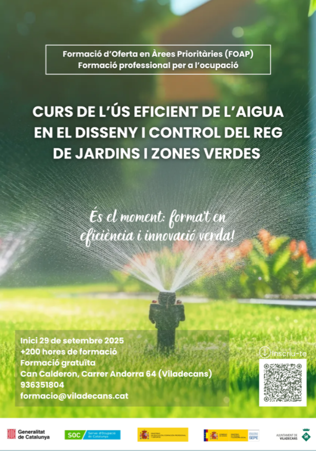 BlocEmpresarial's tweet photo. Curs professionalitzador, gratuït i a Can Calderon. 

Inscriu-te: https://t.co/K5p38Oad1F https://t.co/fYqERGtD3c