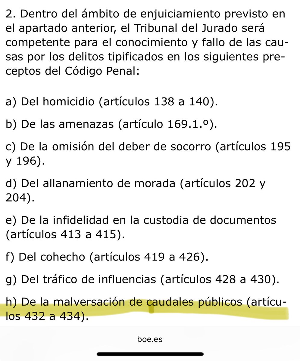JudgeTheZipper's tweet photo. Para los de las conspiraciones y el lawfare: el juez Peinado no “decide” llevar a Begoña Gómez frente a un jurado popular, como si tuviese opción a ello. Está obligado por la ley del jurado, que dice que este delito se lleva por jurado sí o sí. Peinado está cumpliendo con la Ley. https://t.co/EbZoe2sstb