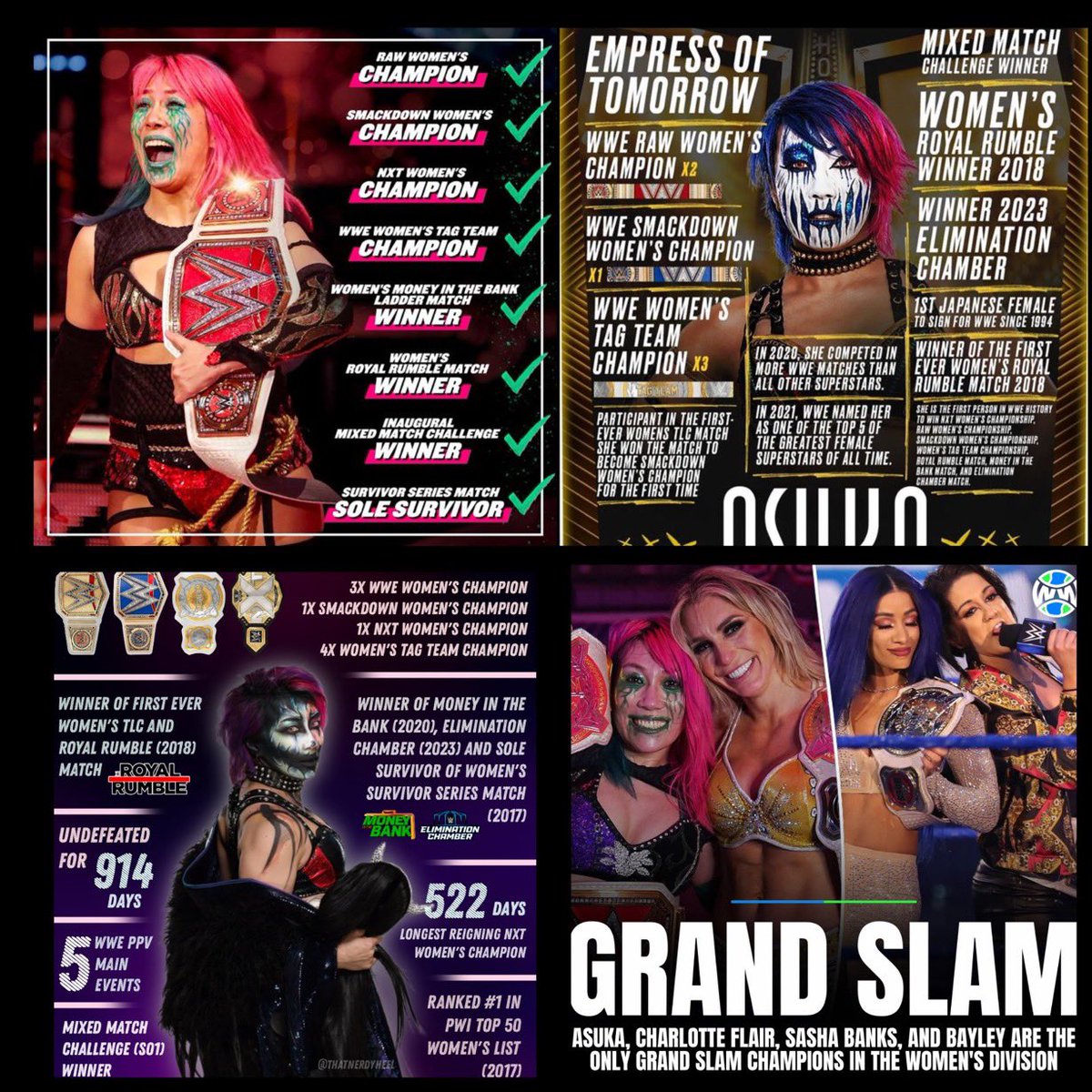 わて、なんとWWEにきて10周年らしい。
この10年の実績はこの通りどす〜
圧倒的やね🤡
でもな〜、道程にこそ価値があったやね😈