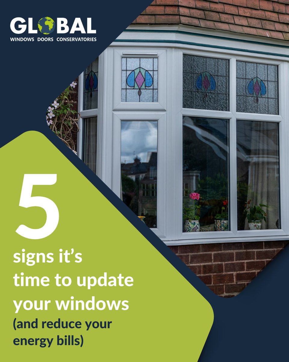 global_windows's tweet image. ✔️ Persistent draughts
 ✔️ Condensation in the glass panes
 ✔️ Rising energy bills
 ✔️ Difficulty opening or closing
 ✔️ Rotting or cracked frames

#Windows #WindowReplacement