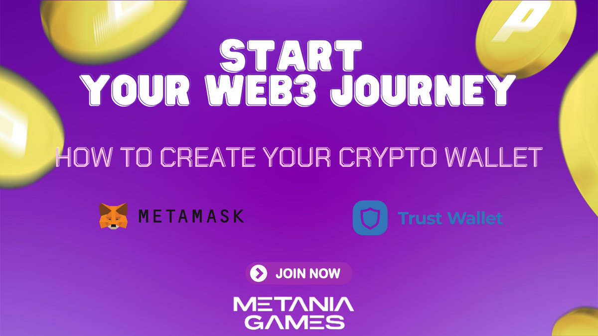👜 The first step into Web3: create your wallet!
📌 Get started easily with MetaMask or TrustWallet.

🔗 MetaMask Tutorial: youtube.com/watch?v=G_JiU-…
🔗 TrustWallet Tutorial: youtube.com/watch?v=J7r7GV…

👉 Set up your wallet, secure your keys, and join the Metania universe! #Web3