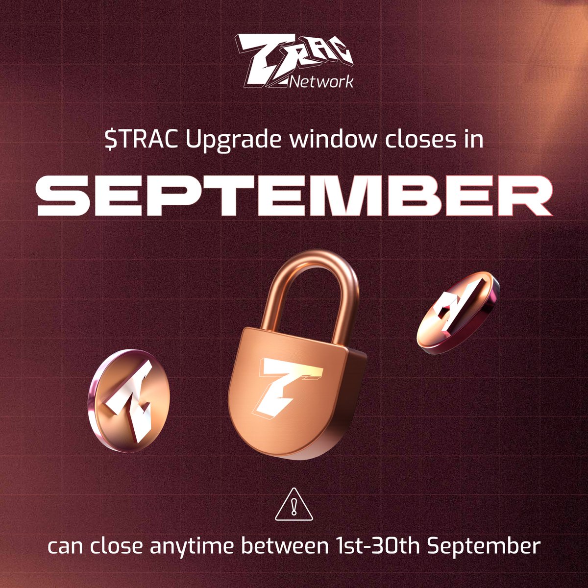 TracNetwork's tweet image. If the $TRAC-to- $TNK upgrade window were a basketball game, then we&apos;d now be DEEP into the 4th quarter!

Team $TNK = Official token of Trac L1

Team $TRAC = Unsupported token!

Your chance to upgrade ends soon:
💻 staking.tracvalidator.com