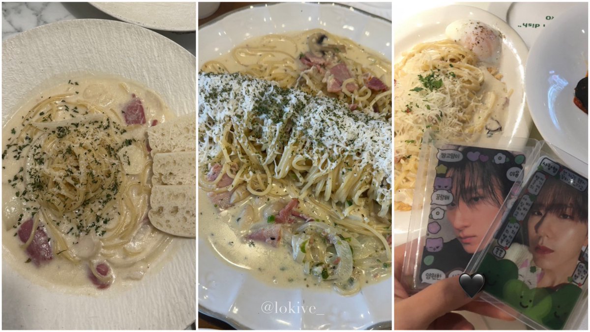 크림 파스타를 너무 좋아하는 여성이 잇습니다 .. 크림파스타 맛집 공유해주실 분 🤍🤍
 #올드보이몬베베