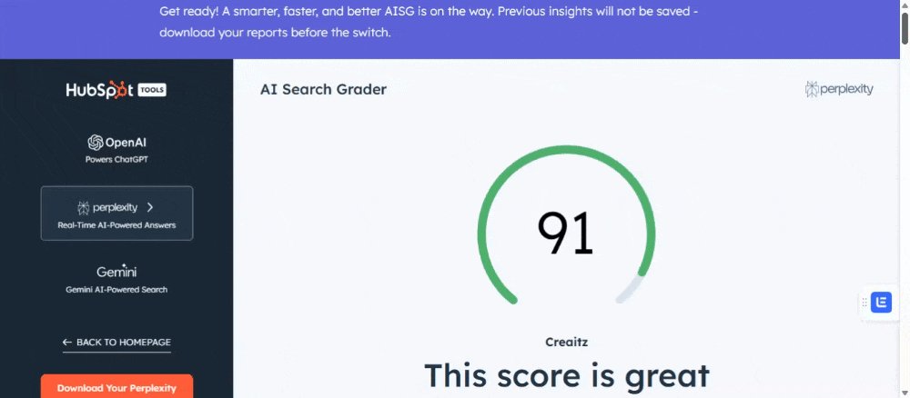 Onyeka Adedayo|| Growth marketer| #sasalert (@onyekaekwemozor) on Twitter photo Another example. 
We're being recommended by AI! 
When we last did a sentiment analysis, we had 91% SOV across LLMs. 
And brand sentiment, overall, is positive. 
If you're curious, watch <a href="/creaitzhub/">Creaitz HQ</a> Another example. 
We're being recommended by AI! 
When we last did a sentiment analysis, we had 91% SOV across LLMs. 
And brand sentiment, overall, is positive. 
If you're curious, watch <a href="/creaitzhub/">Creaitz HQ</a>