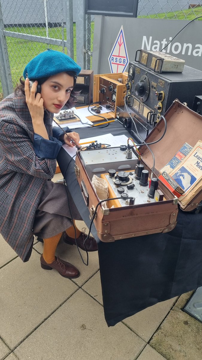 Coming up this weekend at the RSGB National Radio Centre:
 ▶️Saturday 27 September - World War Two SOE station, GB1SOE will be set up in the foyer 
 ▶️Sunday 28 September - the Centre be hosting three special one-off broadcasts to mark the 70th anniversary of GB2RS. Go to