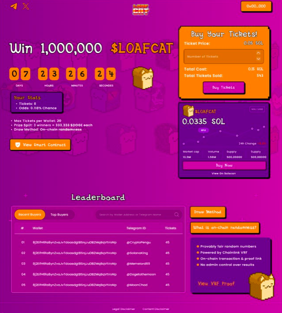 LOAFCAT (CTO) tweet media