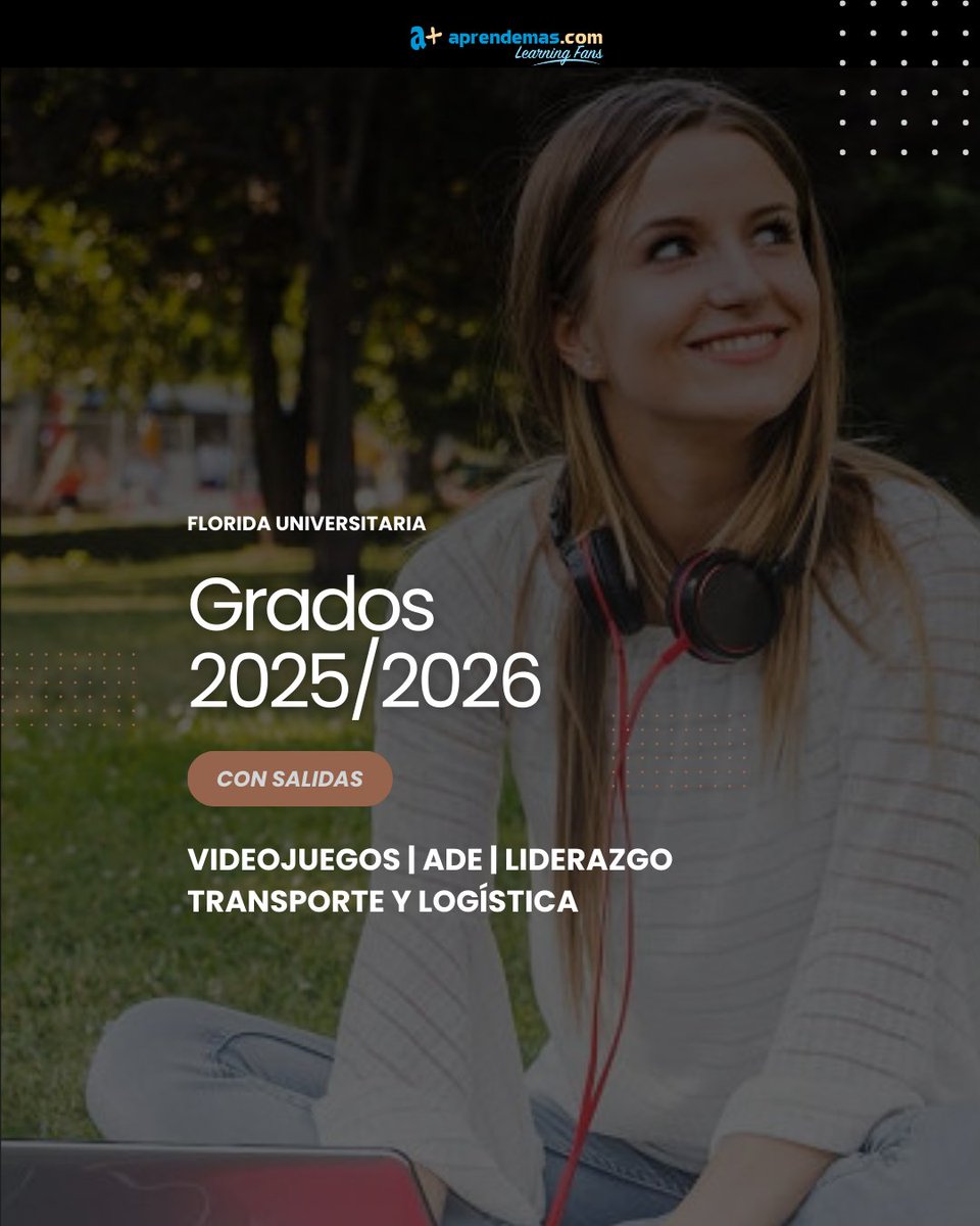 ¿Vas a estudiar un Grado en 2025/2026? 🚀Opciones con grandes salidas: Videojuegos | ADE | Liderazgo | Transporte y Logística... 
+INFO:aprendemas.com/es/blog/mundo-…