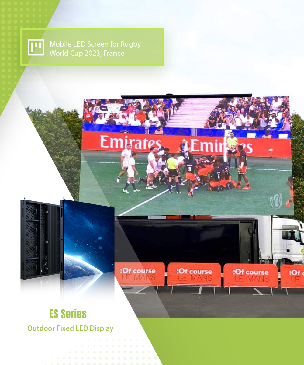 YESTECH_LED's tweet image. The YES TECH ES Series is now TÜV SÜD Carbon Footprint Certified! This recognition reflects our commitment to greener, more sustainable LED display solutions.
From naked-eye 3D screens for city landmarks, to scoreboards for the game, and the mobile billboard for live broadcasts.