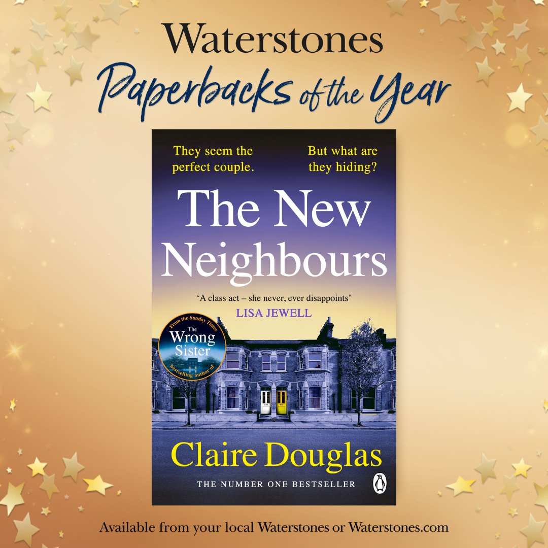 Mushens Entertainment (@mushensent) on Twitter photo The New Neighbours by <a href="/Dougieclaire/">Claire Douglas</a> has been selected as one of Waterstones Paperbacks of the Year for 2025! 🎉 Grab your copy here: waterstones.com/book/the-new-n… The New Neighbours by <a href="/Dougieclaire/">Claire Douglas</a> has been selected as one of Waterstones Paperbacks of the Year for 2025! 🎉 Grab your copy here: waterstones.com/book/the-new-n…
