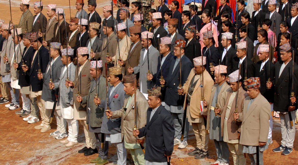 thulaibahadur's tweet image. &quot;Resurgence of macho hill nationalism&quot;

Let&apos;s fucking goooo 🇳🇵🇳🇵🇳🇵
