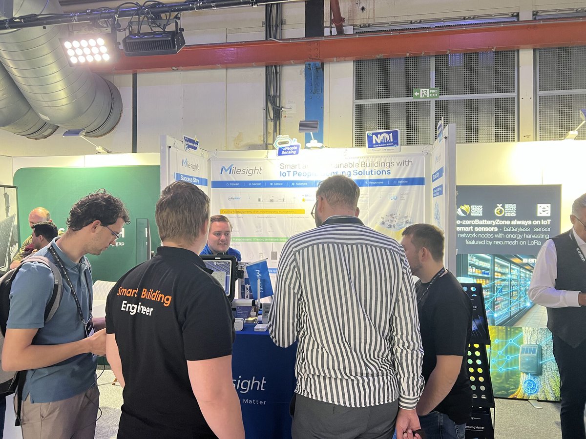 MilesightIoT's tweet image. Join us at The Things Conference 2025 in Amsterdam! See Milesight People Sensing Solutions in action and chat with our team. Last chance to visit us today: thethingsconference.com