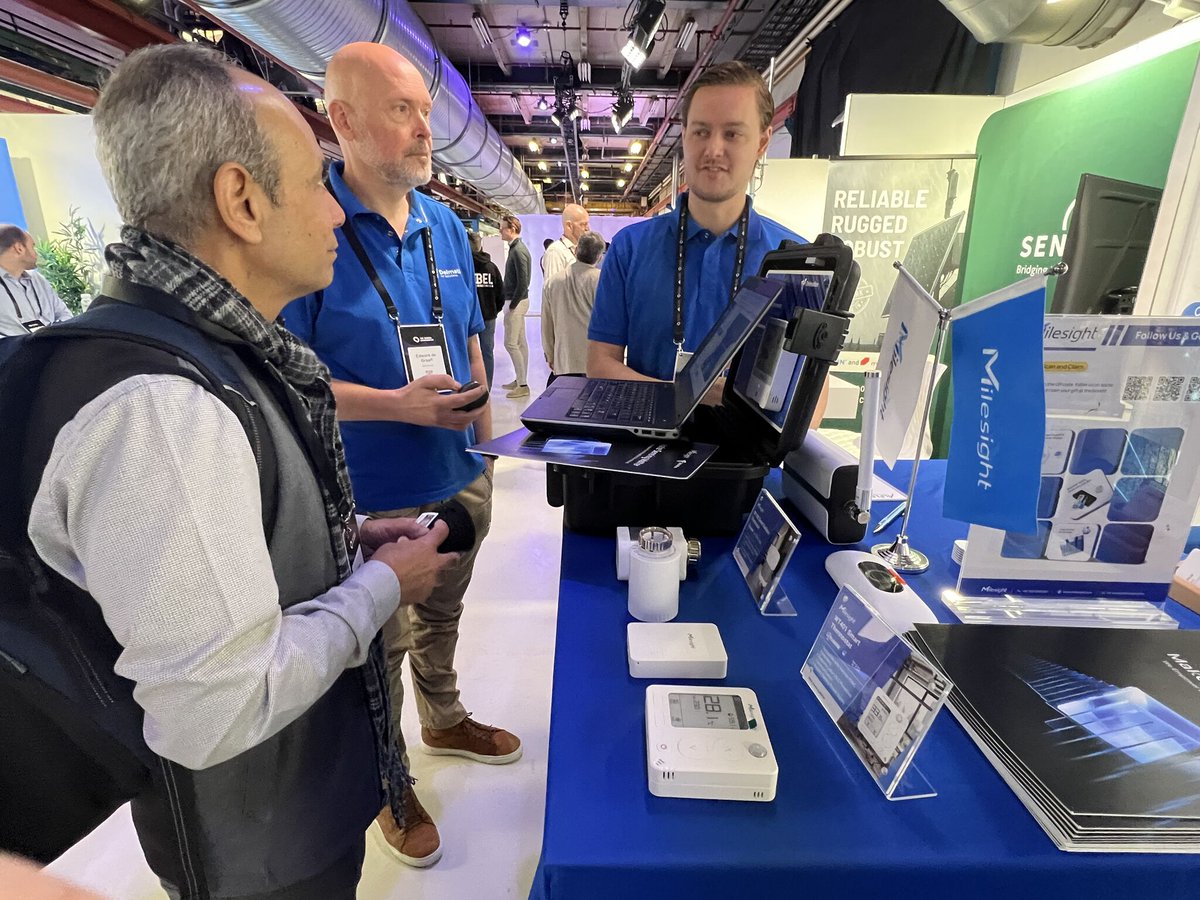 MilesightIoT's tweet image. Join us at The Things Conference 2025 in Amsterdam! See Milesight People Sensing Solutions in action and chat with our team. Last chance to visit us today: thethingsconference.com