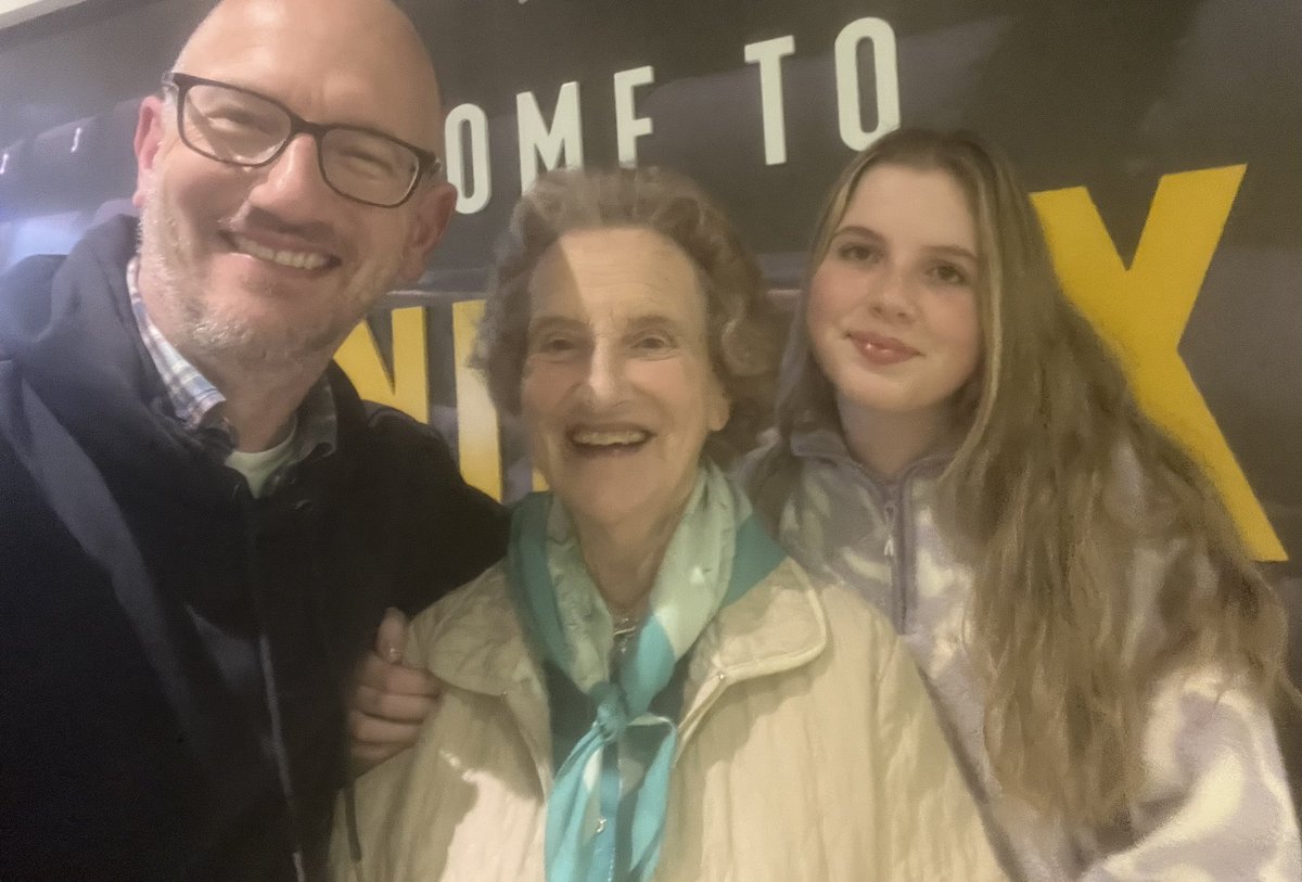 petermartindup's tweet image. Last night mum, Lucy &amp;amp; I went to see @SoundofMusic at @OmniplexUK This was the first time she had been to a cinema in over 60 years! 
The last time mum was there she watched… #TSOM on its initial release when she was 28! It was magical 🏔️🎼