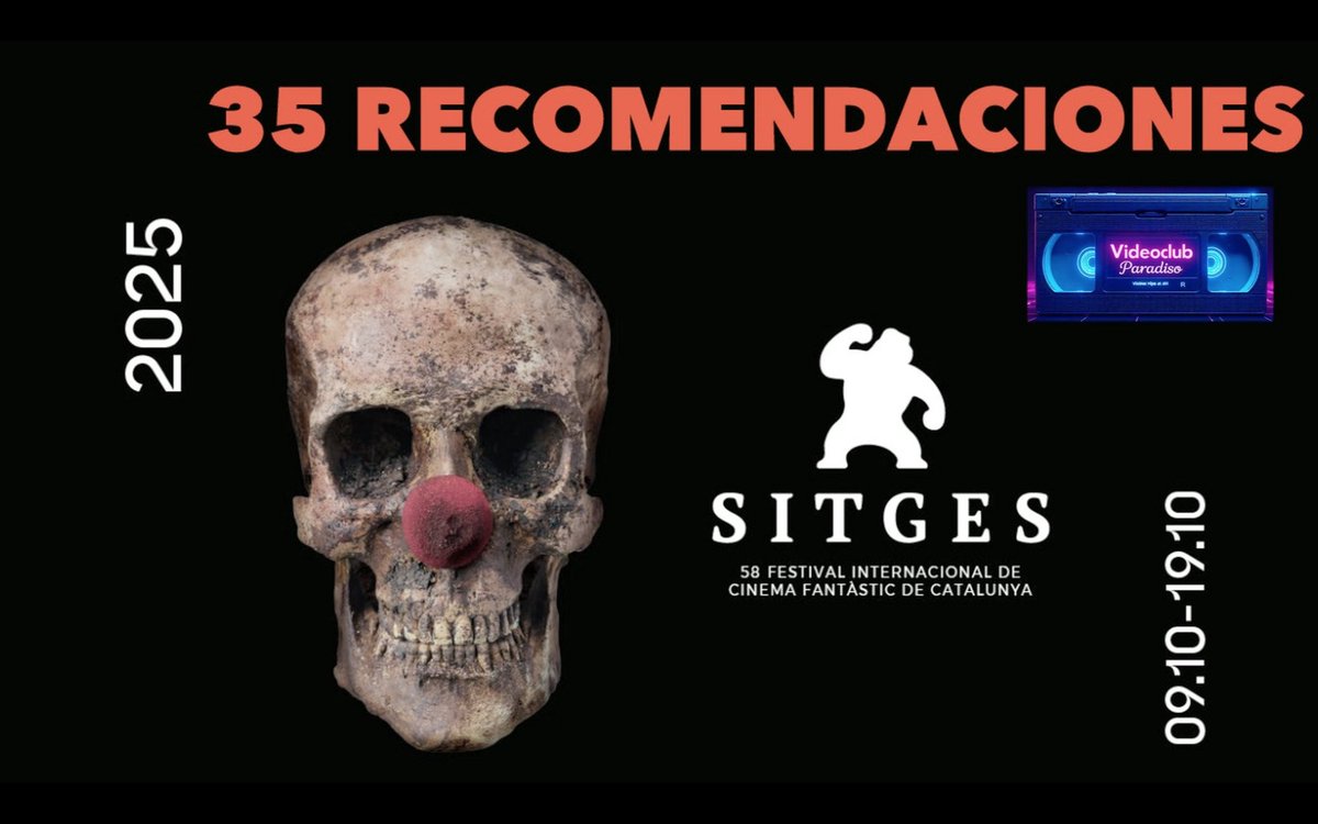 En el nuevo programa de Videoclub Paradiso...

Se acerca el #FestivaldeSitges 2025 y te proponemos 35 recomendaciones alucinantes para que pases un festival inolvidable (o no). #Sitges2025

iVoox: go.ivoox.com/rf/159201992
YouTube: youtu.be/bJHymP0lY-I?si…