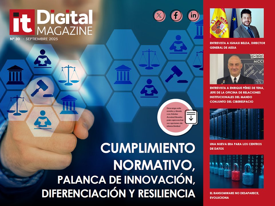 #ITDMSeptiembre #RevistaDigital

“La guerra de Ucrania es la guerra más tecnológica que ha tenido la humanidad”, CF Enrique Pérez de Tena Martos, ESPDEF-CERT #Entrevista

Guarda el documento y ábrelo con Adobe Acrobat Reader
itdmgroup.es/whitepapers/co…