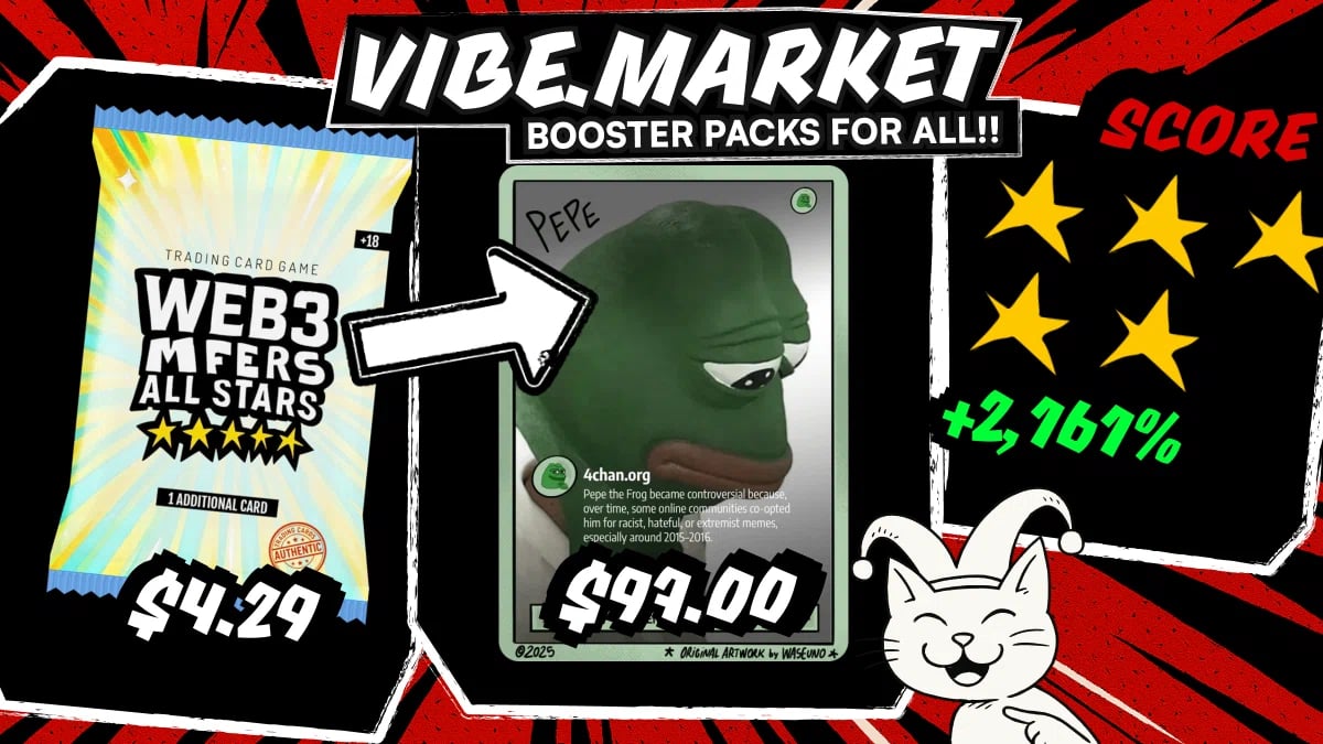 Bought WEB3MFERS ALLSTARS ($STARS) at $4.29
Now: $97.00
PnL: +$92.71 (+2,161.43%)

vibechain.com/market/web3mfe…

Check out <a href="/vibechain/"></a>!