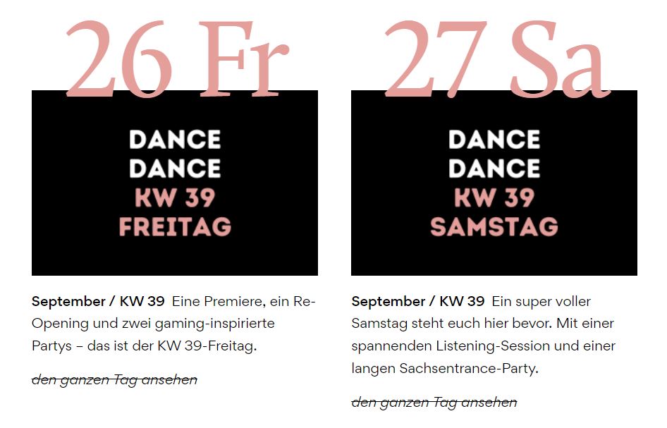 Die #ffAgt für dieses WE in #Leipzig 
frohfroh.de/category/dance via <a href="/frohfroh/">frohfroh</a> 

Mehr offiz. FB &amp; RA VA via:
fb.com/sndoflpzg/even…
ra.co/events/de/saxo…