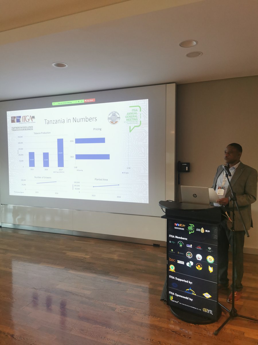 TobaccoGrowers's tweet image. 🌍 During the 2025 @TobaccoGrowers AGM at #InterTabac #InterSupply, #Africa was strongly represented by🇲🇼 @TamaTrust &amp;amp; @ARETmw | 🇹🇿 TCJE | 🇿🇲 TAZ | 🇿🇼 @TobaccoZimbabwe 

🌱 Growers were neutral to dissatisfied with the current crop but more optimistic for the next season