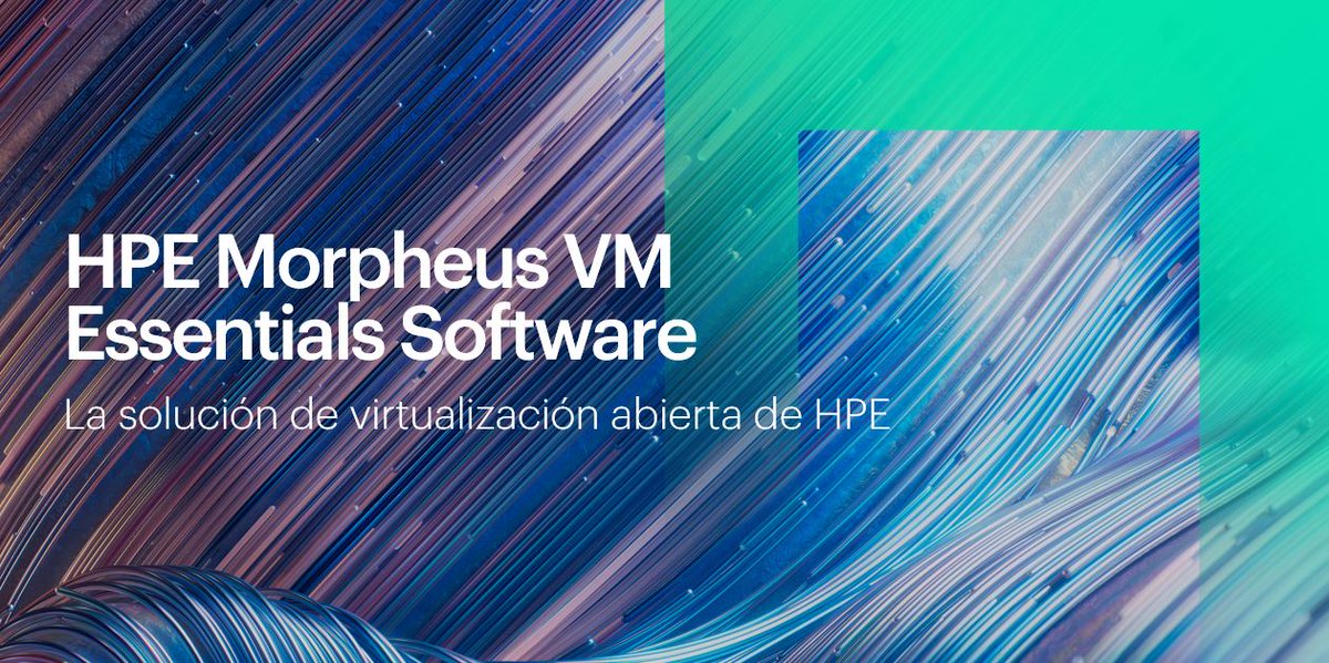 La #virtualización ya no consiste solo en administrar máquinas virtuales, sino en hacerlo con velocidad, control y automatización para impulsar la innovación sin aumentar la complejidad.
Con #HPE Morpheus VM Essentials Software pasamos de la complejidad a la claridad, con una