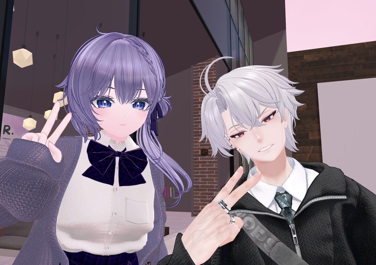 9/23  #Maison_R scene1最後の営業日、お相手はととくんでした！その昔貴方にイベントってどんなのですかー？と聞いていた私は立派なフルトラキャストになりました。
まひるくんもお写真ありがとねー
ととくんへのお手紙はALTへ