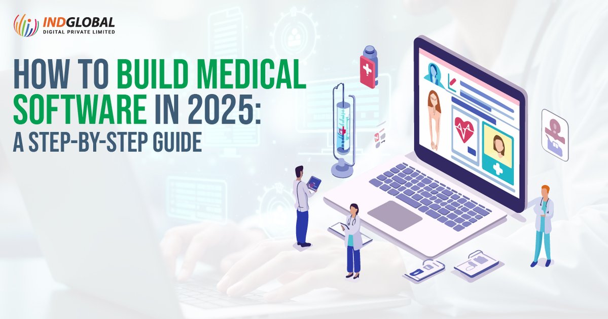 Indglobal's tweet image. How to Build Medical Software in 2025: A Step-By-Step Guide
Read more- tinyurl.com/27zzn6v2
Contact us- 9741117750
Mail us- info@indglobal.in
#softwaredevelopment #softwaredevelopmentagency #softwaredevelopmentcompany #softwaredevelopmentservices #Software