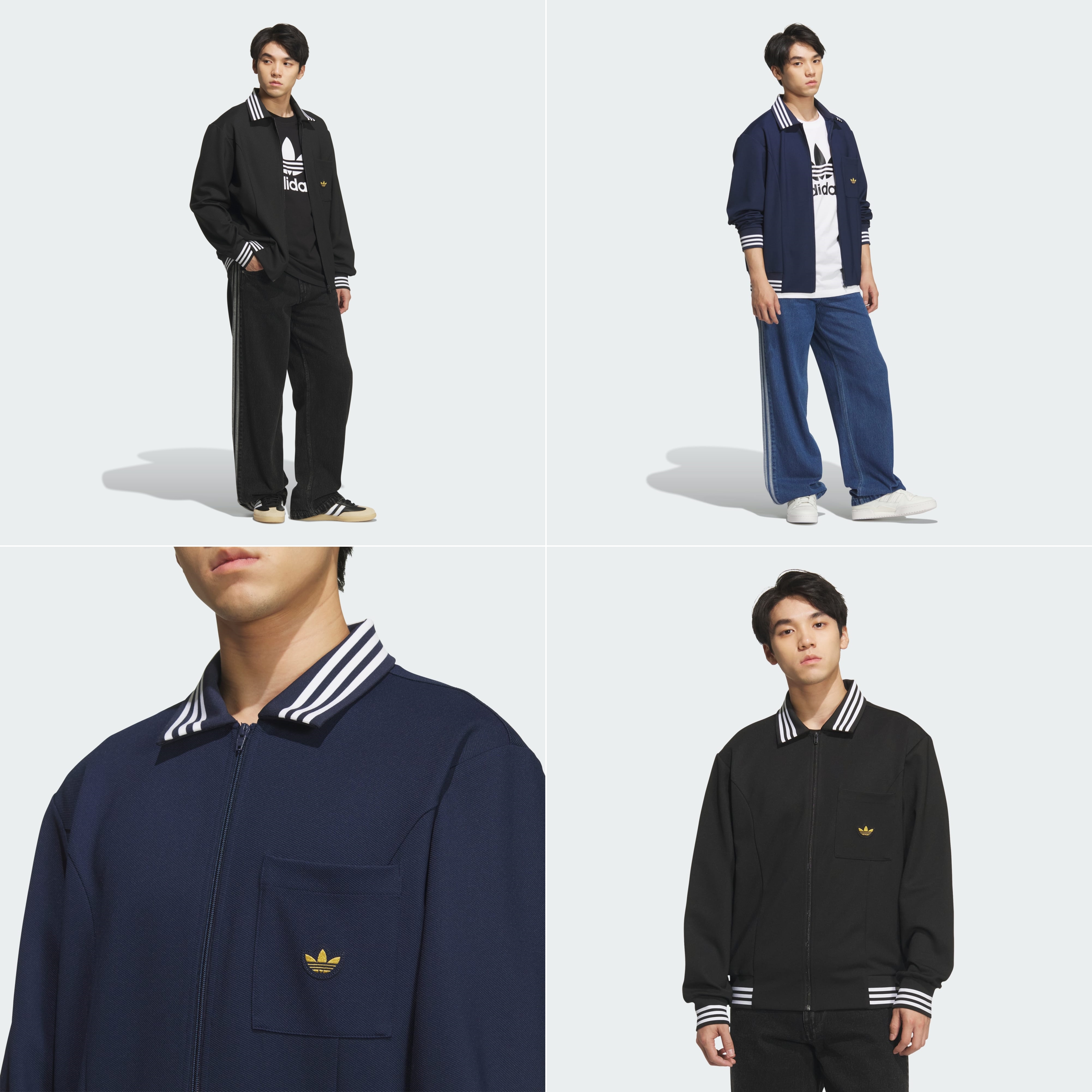 adidas レトロブルゾン BEAUTY&YOUTH別注 XXL 別注】＜adidas Originals＞レトロ ブルゾン