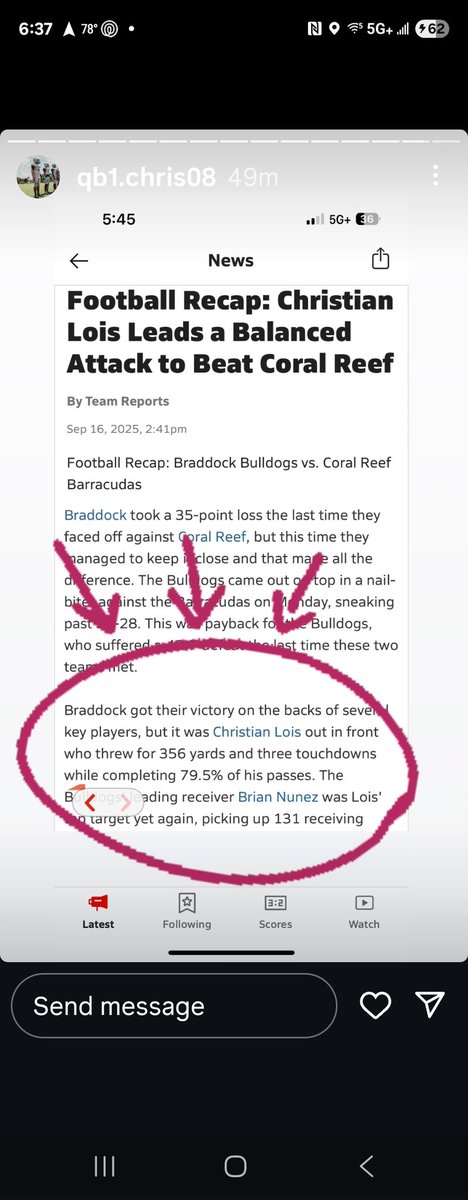 Qb_chris_8's tweet image. Thank you @MaxPreps