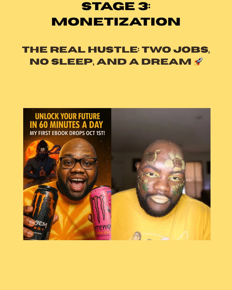 Antoniosmooth51's tweet image. 💛 My first ebook drops October 1, 2025:
60 Minutes a Day to a Better Future: Building Systems, Not Habits.

youtu.be/Hjf1YHVwb4Y?si…

📲 Follow me &amp;amp; support:
IG: @Shamarmilesthecoach
YT: Shamar Miles
CashApp: $ShamarMiles

#HustleSmart #WealthBuilder #60MinutesADay #GrindMode…