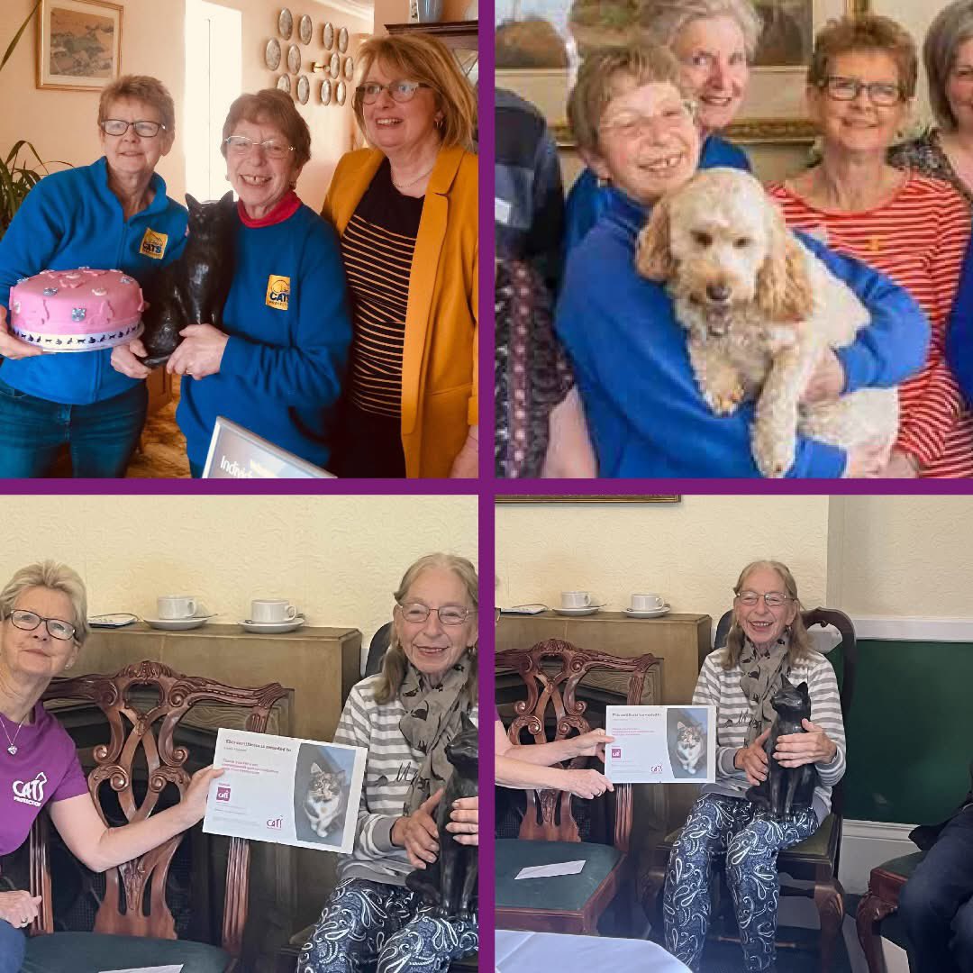 The branch is saddened to report that its former Neutering Officer, Linda Holland, has sadly passed away.

Linda’s friendship and support of the branch will always be cherished, and she will be missed more than words can say.

Our thoughts and sympathies are with Linda’s family.