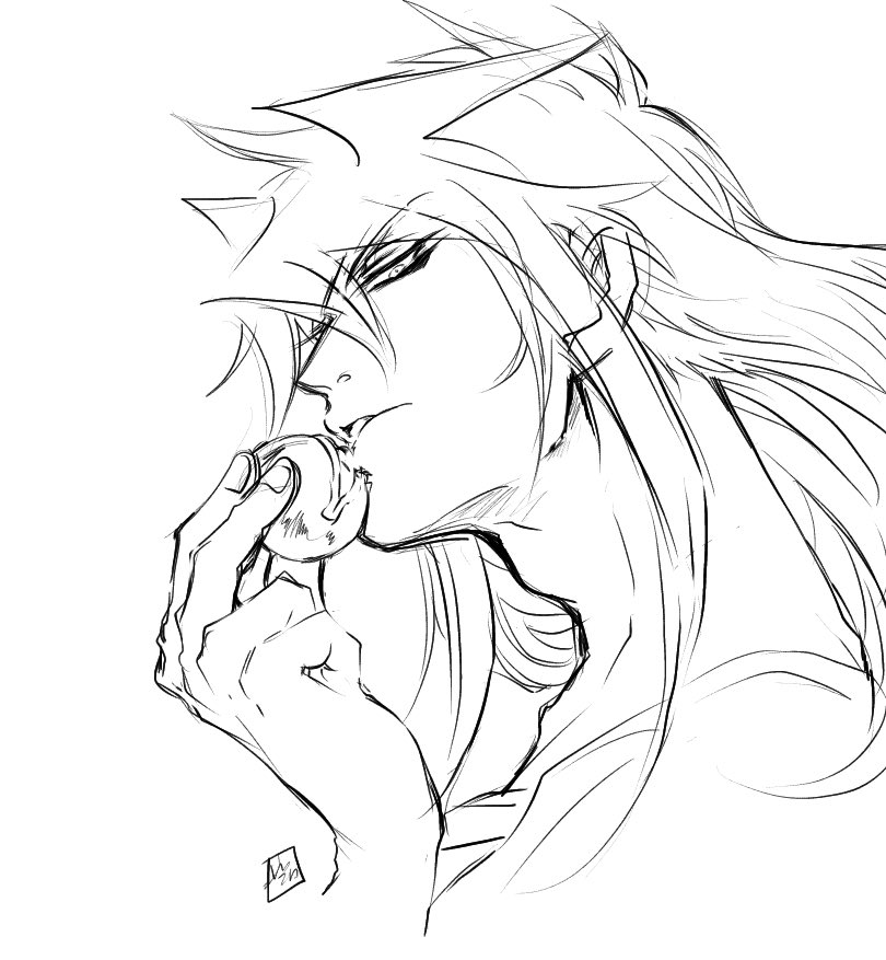 描きたいとこだけ　バク